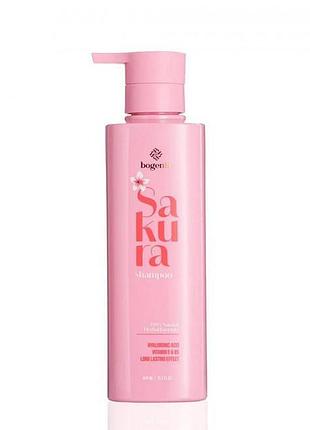 Шампунь для волос bogenia sakura shampoo bg434 №001, 450 мл (4823124405409)