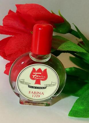 Farina 1709 original eau de cologne, 4 мл, оригинал, винтаж.