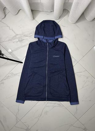 Технологічна флісова кофта berghaus grid fleece hoody | жіноча | m (uk 12)