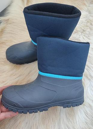 Зимние водонепроницаемые сапоги quechua sh100 warm