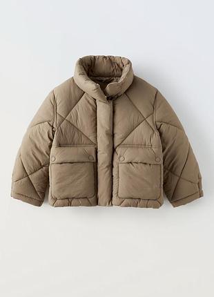 Тепла куртка zara 5