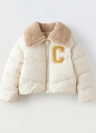 Тепла куртка zara