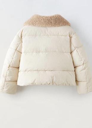 Тепла куртка zara 2