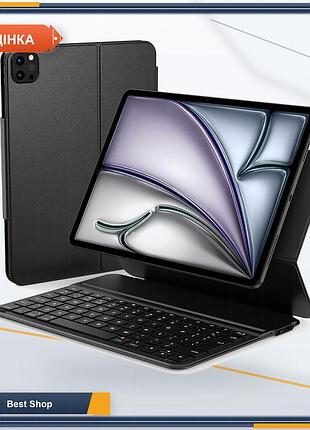 Чехол клавиатура qulose qwertz для ipad air 11 m3/m2 ipad air 10.9 (4/5) ipad pro 11 bluetooth usb-c черный