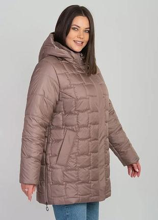 Демисезонная женская куртка, размеры 54-70