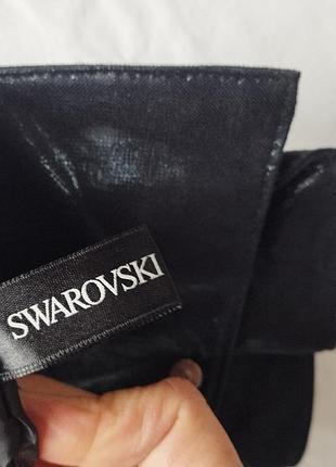 Текстильний клатч swarovski 7