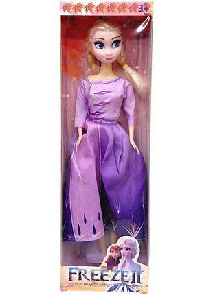 Кукла "frozen: эльза" 30 см, в коробке (сиреневый)