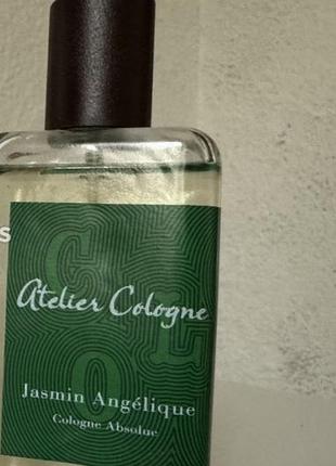 Элитный шикарный парфюм-унисекс atelier cologne jasmin angelique 100ml абсолютно новый