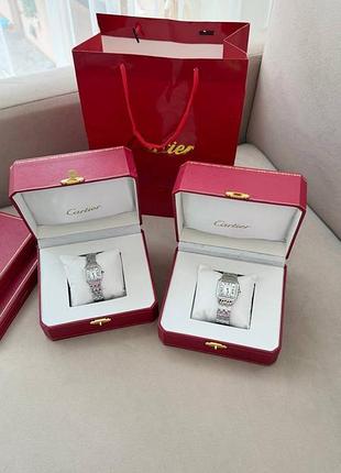 Наручные часы cartier в подарочной коробке