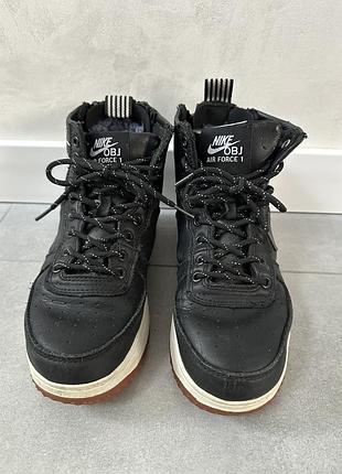 Кросівки чоловічі nike obj air force 1 чорні