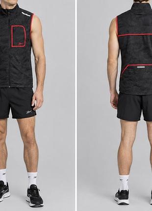 Reebok мужская спортивная/ беговая нейлоновая жилетка