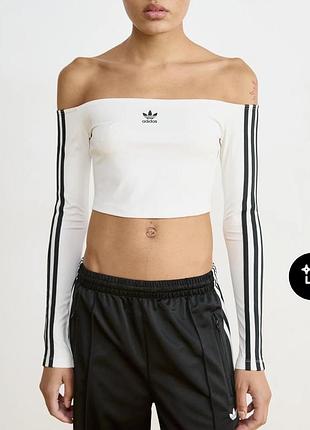 Кроп топ жіночий adidas зі спущеними плечима