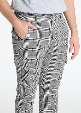 Urban classics aop glencheck джогеры,карго,m