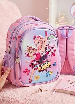 Рюкзак для дівчаток barbie princess power рожевий