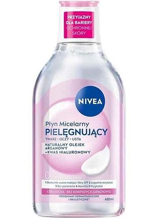 Міцелярна вода 400мл ніжна тм nivea