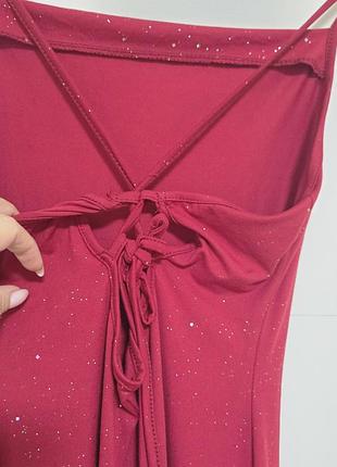 Платье макси с блёстками 7