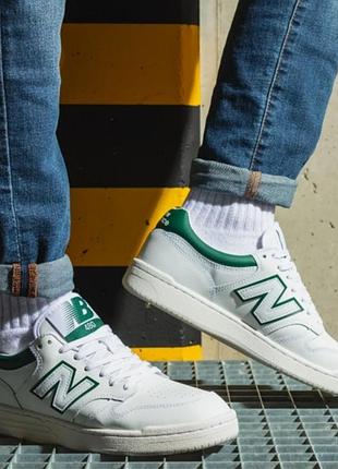 Фірмені шкіряні кросівки new balance