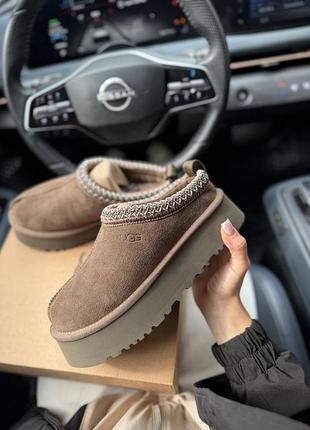 Уггі жіночі ugg tazz коричневі