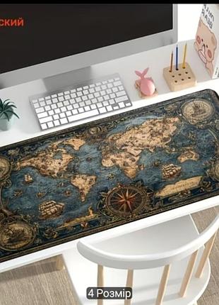 Игровой коврик для мышки  и клавиатуры 59*30см