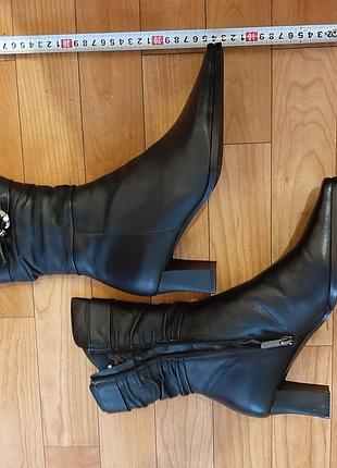 Сапоги женские, марка "bootqueen", черного цвета 6