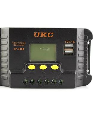 Контроллер заряда для солнечной батареи cp-430a 30a