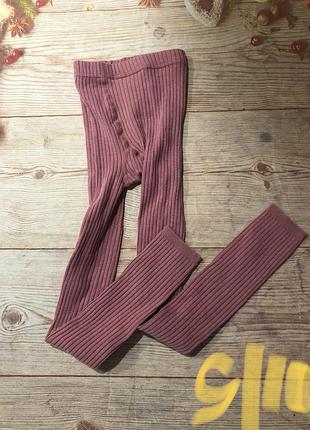 Лосини в рубчик 3/4 ,9/10 роки h&m