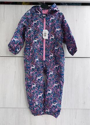 Брендовий комбінезон дощовик matalan для дівчинки 3-4р