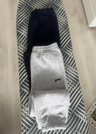 Спортивні штани slazenger для підлітків, сірі та темно-сині 4-5 років