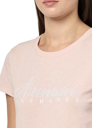 Нова футболка armani exchange xxl script logo 3