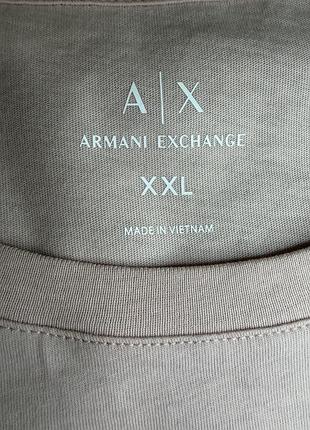 Нова футболка armani exchange xxl script logo 6