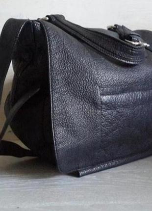 Большая кожаная сумка zara