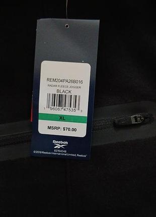 Оригінал reebok radar fleece jogger cotton-poly 6