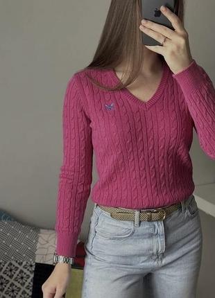 Бавовняний джемпер в коси crew clothing co