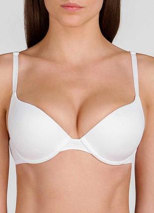 Бюстгальтер wonderbra t-shirt bra білий 80c push-up пушап ліфчик бра новий з етикетками супер якість і комфорт
