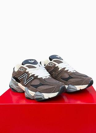 Кросівки чоловічі new balance 990v3 коричневі