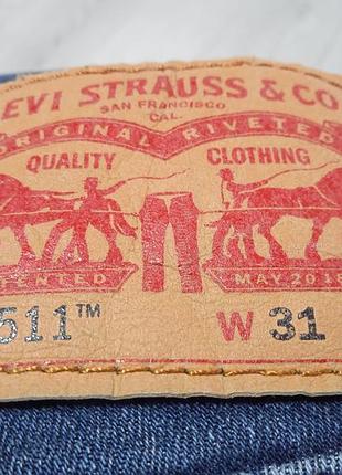 Джинси levi's 511w31l32 5