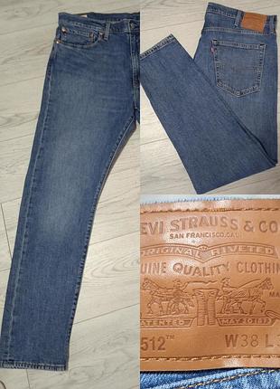 Джинси levi's 512w38l32