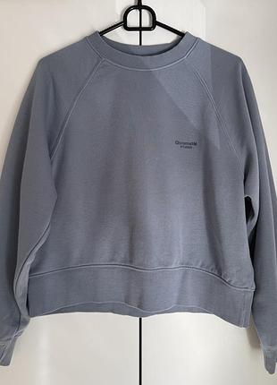 Толстовка для дівчинки zara блакитна, зріст 152