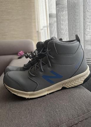 Черевики для хлопчика new balance демісезонні сірі, розмір 30