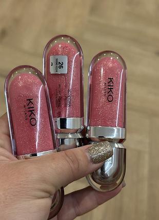 Блиск для губ 3d hybra lipgloss від kiko milano ❤️ 26