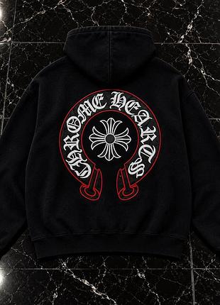 Худі chrome hearts унісекс | стильне худі оверсайз