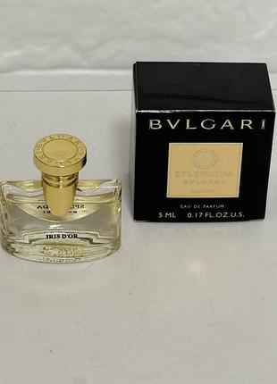 Bvlgari splendida iris d’or eau de parfum, 5 мл 4