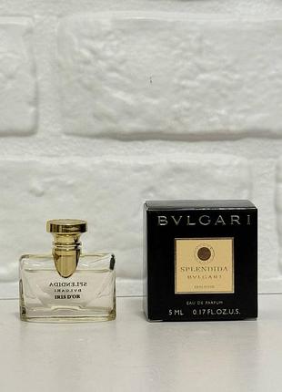 Bvlgari splendida iris d’or eau de parfum, 5 мл