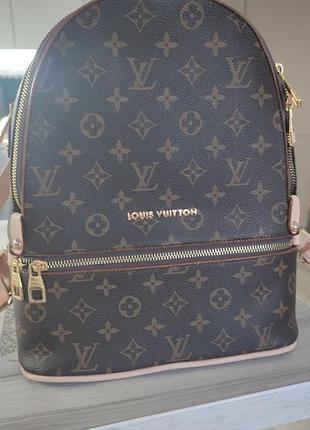 Рюкзак для жінок louis vuitton коричневий