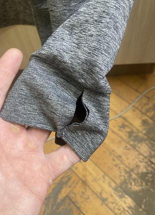 Лонгслів чоловічий nike standard fit сірий 6