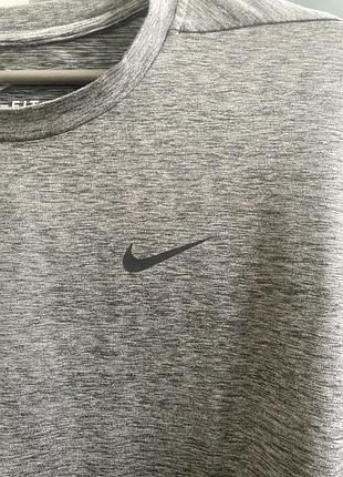 Лонгслів чоловічий nike standard fit сірий 2
