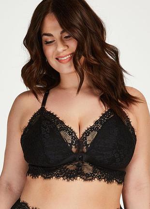 Hunkemoller-кружевый бюстгальтер бралетт, р.-l/xl