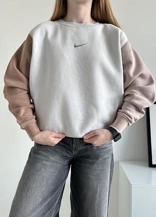 Світшот на флісі центрлого nike