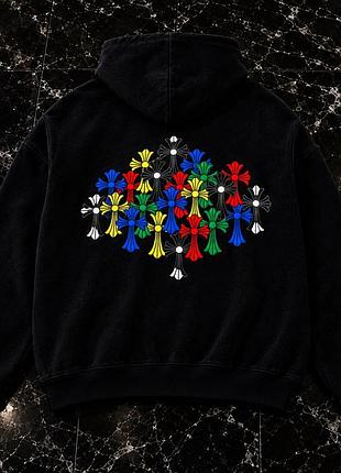 Худи chrome hearts унисекс | стильное худи оверсайз