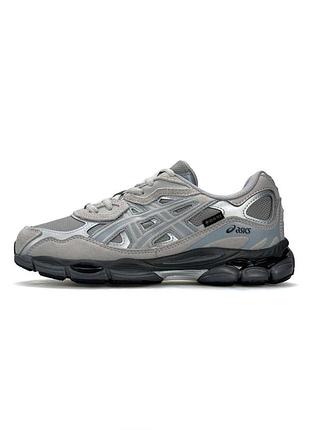 Кроссовки женские asics gel-nyc w#x light grey metallic